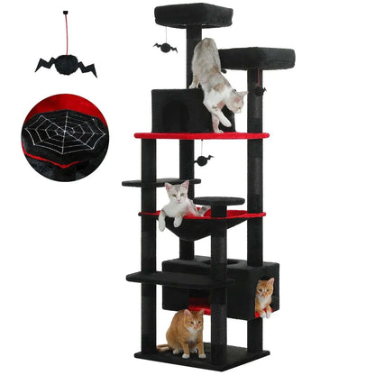 All-in-One Multi-Level Cat Tree Tower